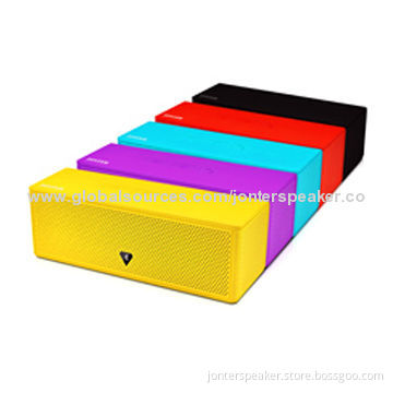 Bluetooth Speakers, Built-in 1,200mAh Li-battery, 3W x 2 Output Power